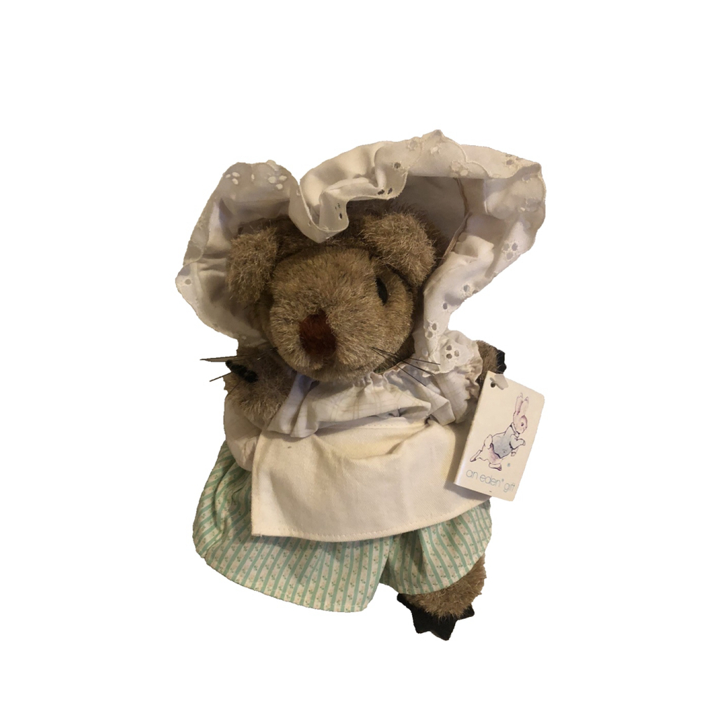 VINTAGE MRS. TIGGY-WINKLE PLUSH EDEN TOYS BEATRIX POTTER COLLECTION